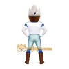 Strongman Mascot Costume for Adults Custom Logo Party Character Suit
