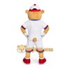 Bear Mascot Costume for Adults Custom Logo Party Character Suit