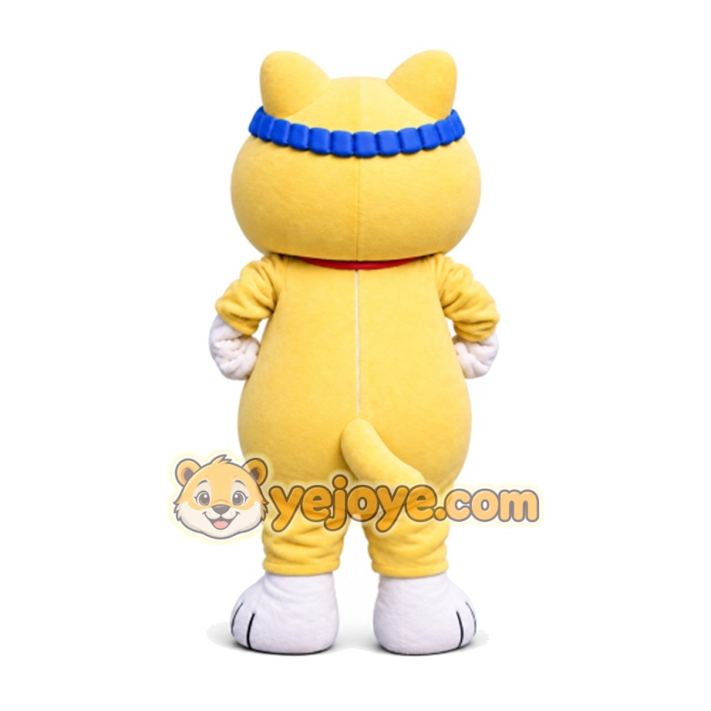 Cat Mascot Costume for Adults Custom Logo Party Character Suit