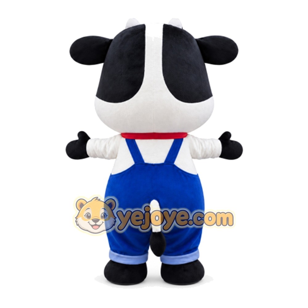 Cow Mascot Costume for Adults Custom Logo Party Character Suit
