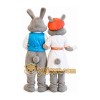 Rabbit Mascot Costume for Adults Custom Logo Party Character Suit Rabbit Mascot Costume for Adults Custom Logo Party Character Suit