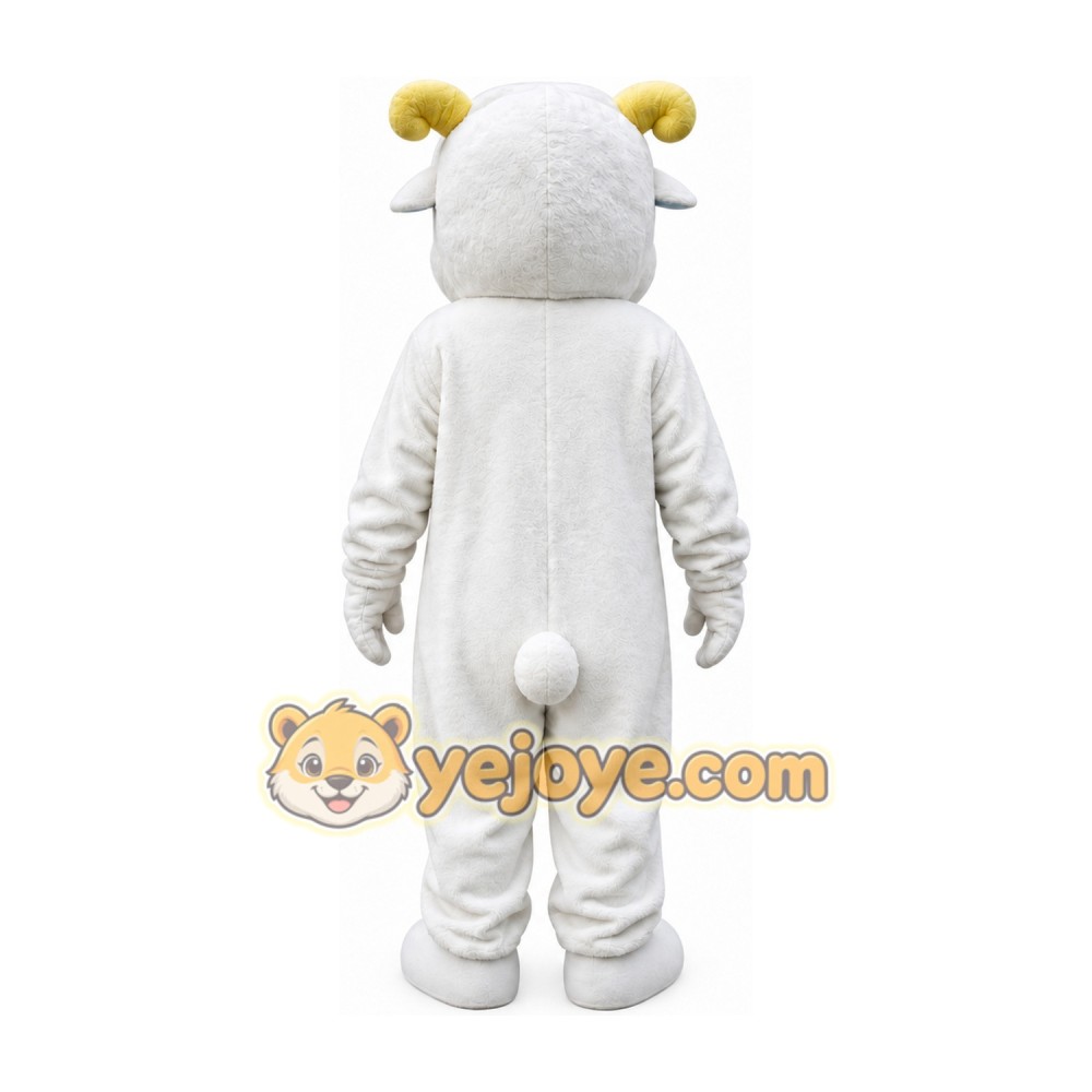 Sheep Mascot Costume for Adults Custom Logo Party Character Suit