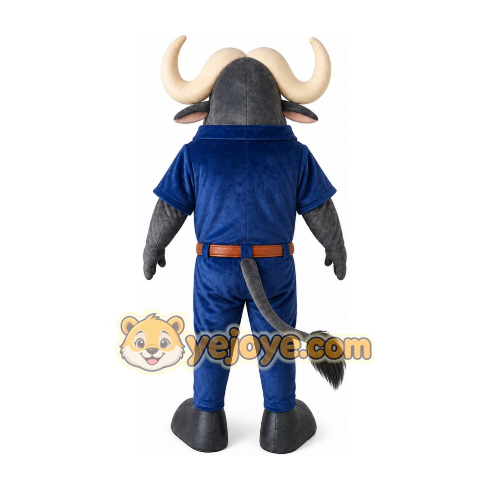 Buffalo Mascot Costume for Adults Custom Logo Party Character Suit Buffalo Mascot Costume for Adults Custom Logo Party Character Suit