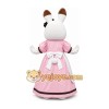 Bunny Mascot Costume for Adults Custom Logo Party Character Suit