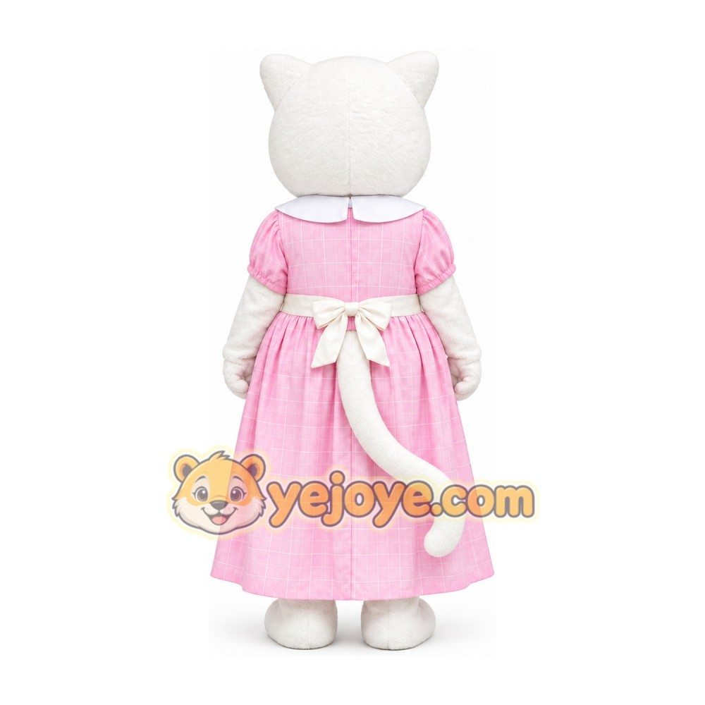 Cat Mascot Costume for Adults Custom Logo Party Character Suit