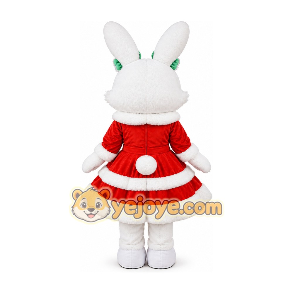 Bunny Mascot Costume for Adults Custom Logo Party Character Suit