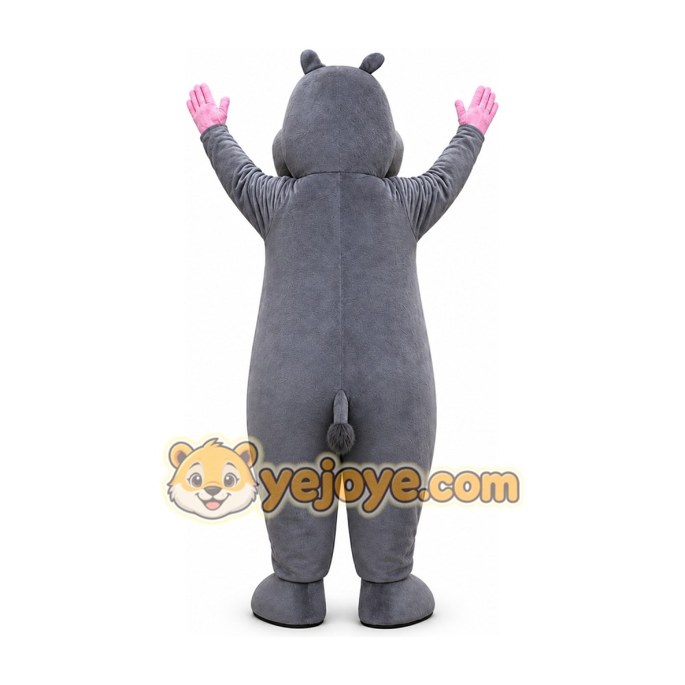 Hippo Mascot Costume for Adults Custom Logo Party Character Suit Hippo Mascot Costume for Adults Custom Logo Party Character Suit