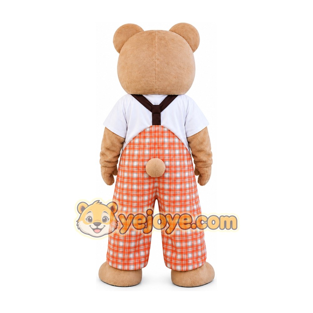 Bear Mascot Costume for Adults Custom Logo Party Character Suit Bear Mascot Costume for Adults Custom Logo Party Character Suit