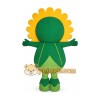 Flower Mascot Costume for Adults Custom Logo Party Character Suit