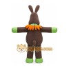 Donkey Mascot Costume for Adults Custom Logo Party Character Suit
