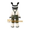 Zebra Mascot Costume for Adults Custom Logo Party Character Suit
