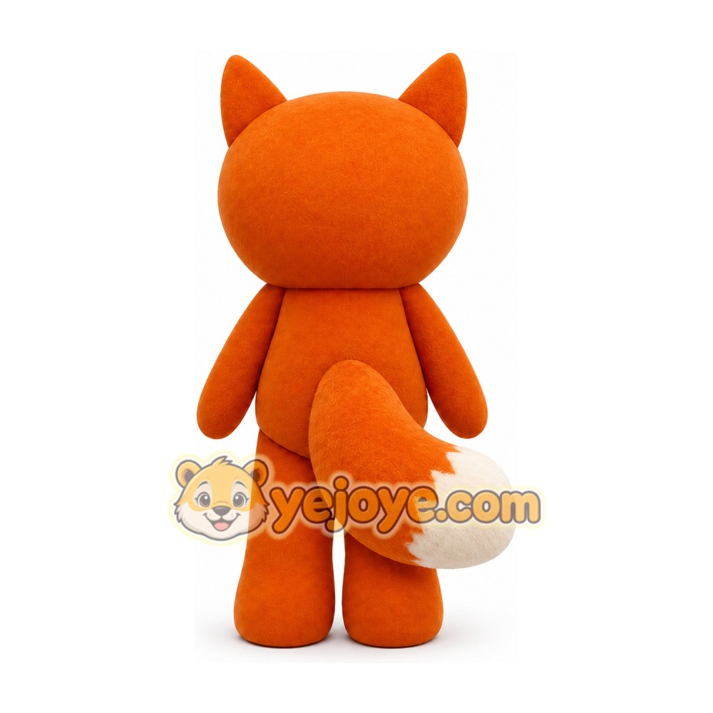 Fox Mascot Costume for Adults Custom Logo Party Character Suit