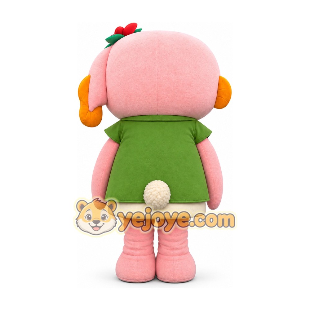 Pig Mascot Costume for Adults Custom Logo Party Character Suit