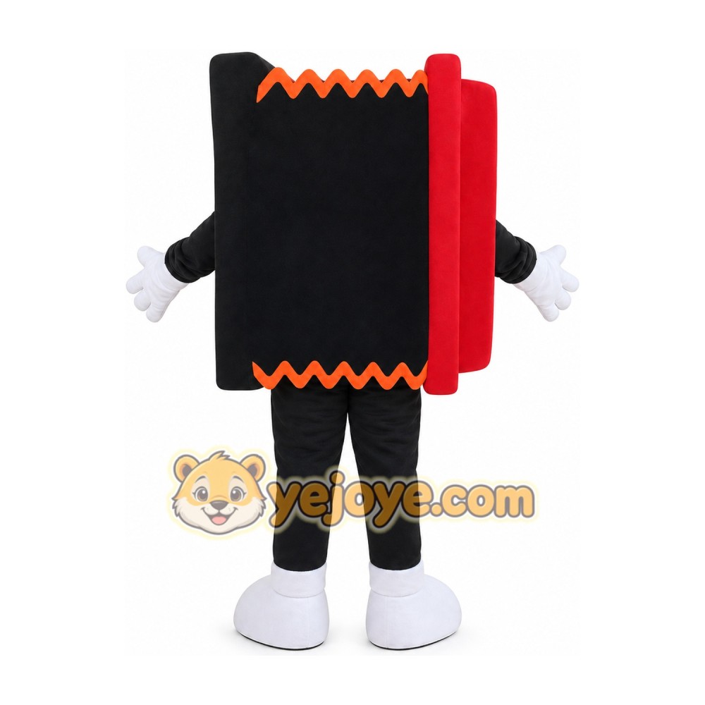 Accordion Mascot Costume for Adults Custom Logo Party Character Suit Accordion Mascot Costume for Adults Custom Logo Party Character Suit