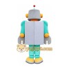 Robot Mascot Costume for Adults Custom Logo Party Character Suit