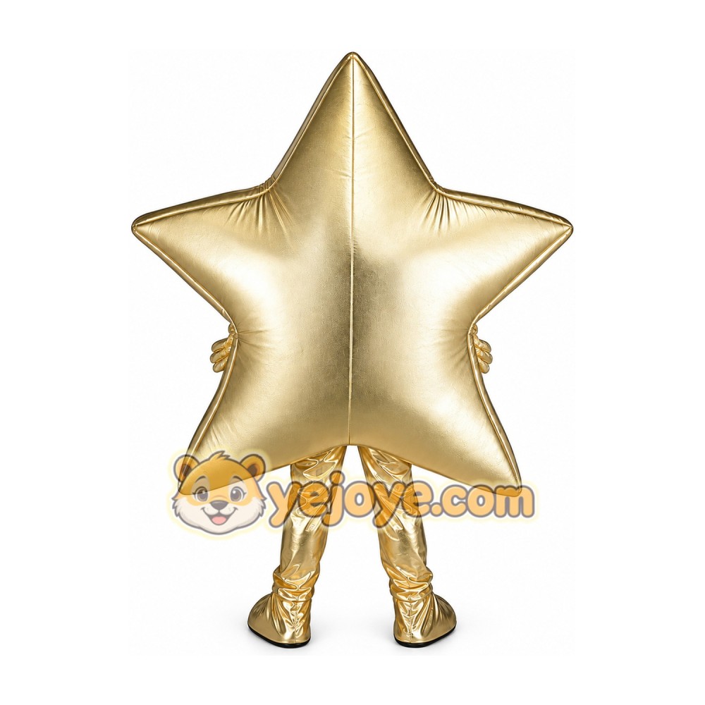 Star Mascot Costume for Adults Custom Logo Party Character Suit