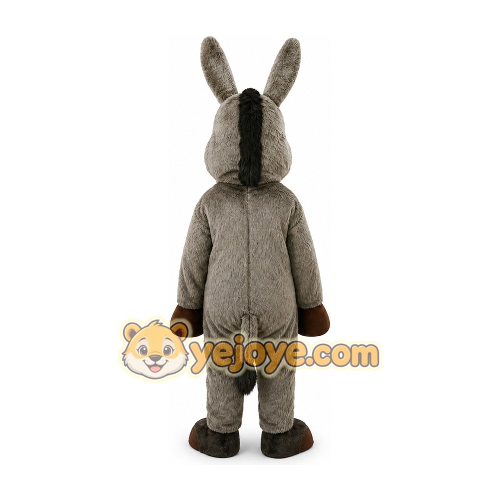 Donkey Mascot Costume for Adults Custom Logo Party Character Suit