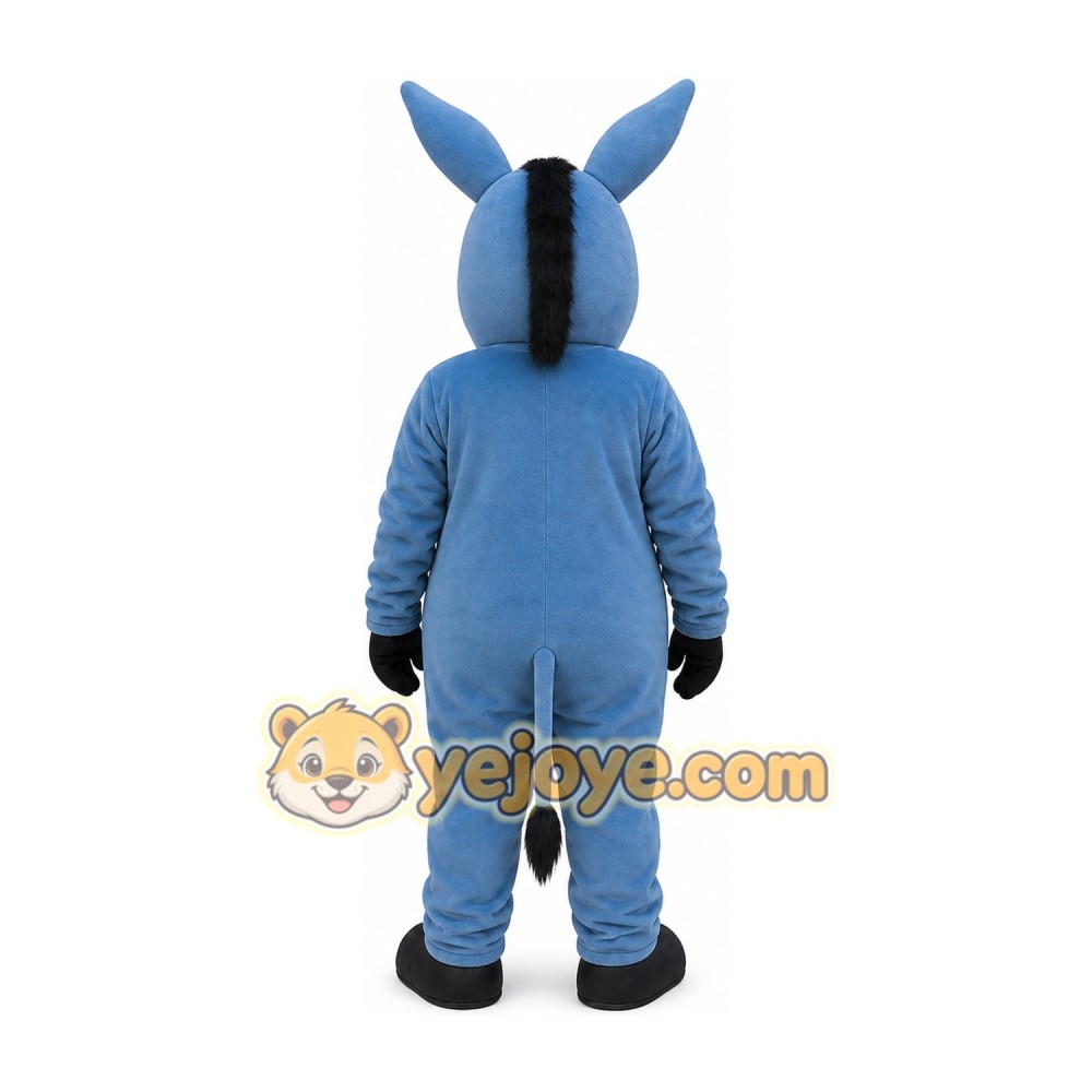Donkey Mascot Costume for Adults Custom Logo Party Character Suit