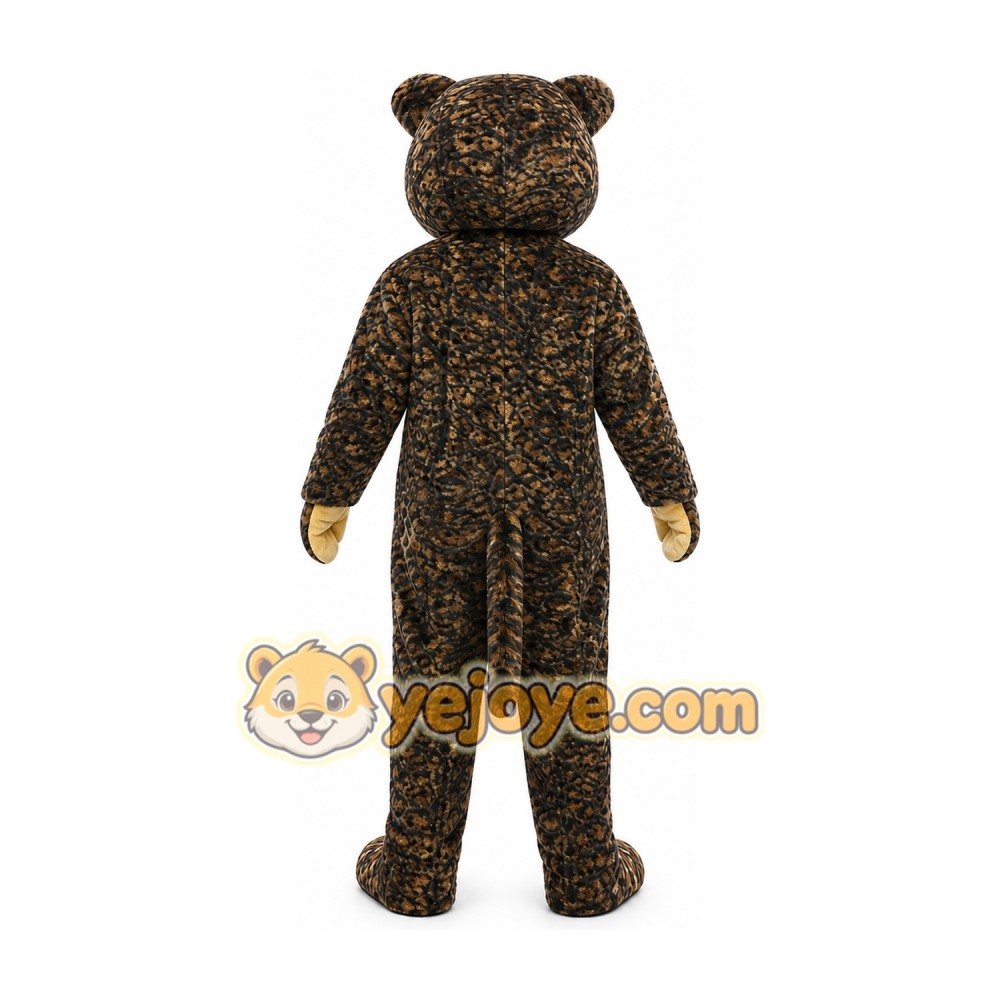 Leopard Mascot Costume for Adults Custom Logo Party Character Suit
