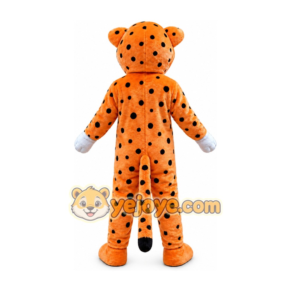 Cheetah Mascot Costume for Adults Custom Logo Party Character Suit Cheetah Mascot Costume for Adults Custom Logo Party Character Suit