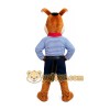 Dog Mascot Costume for Adults Custom Logo Party Character Suit
