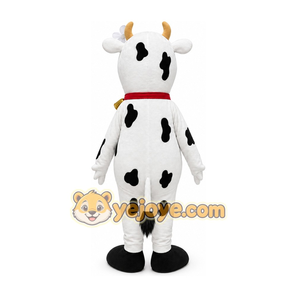 Cow Mascot Costume for Adults Custom Logo Party Character Suit