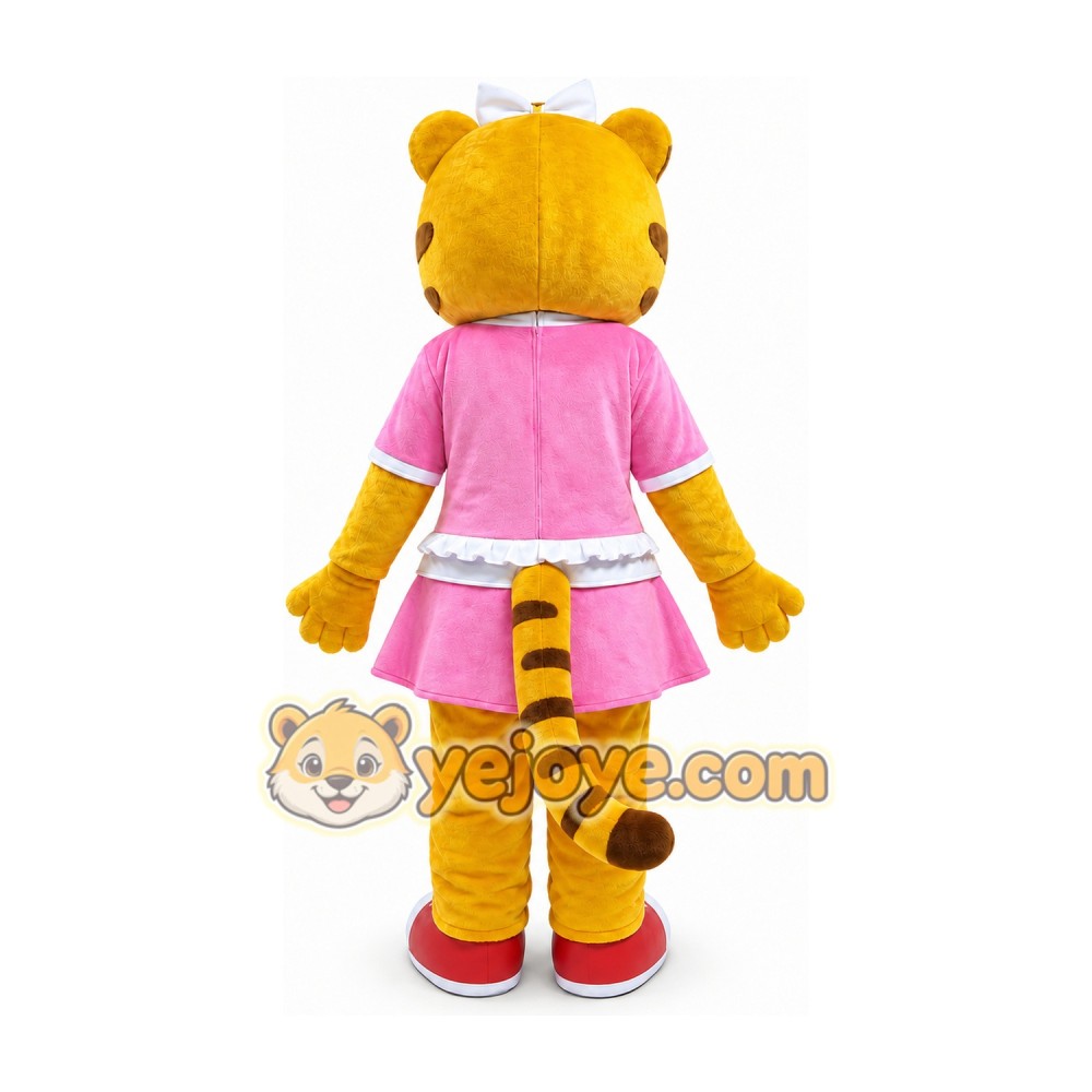 Tiger Mascot Costume for Adults Custom Logo Party Character Suit