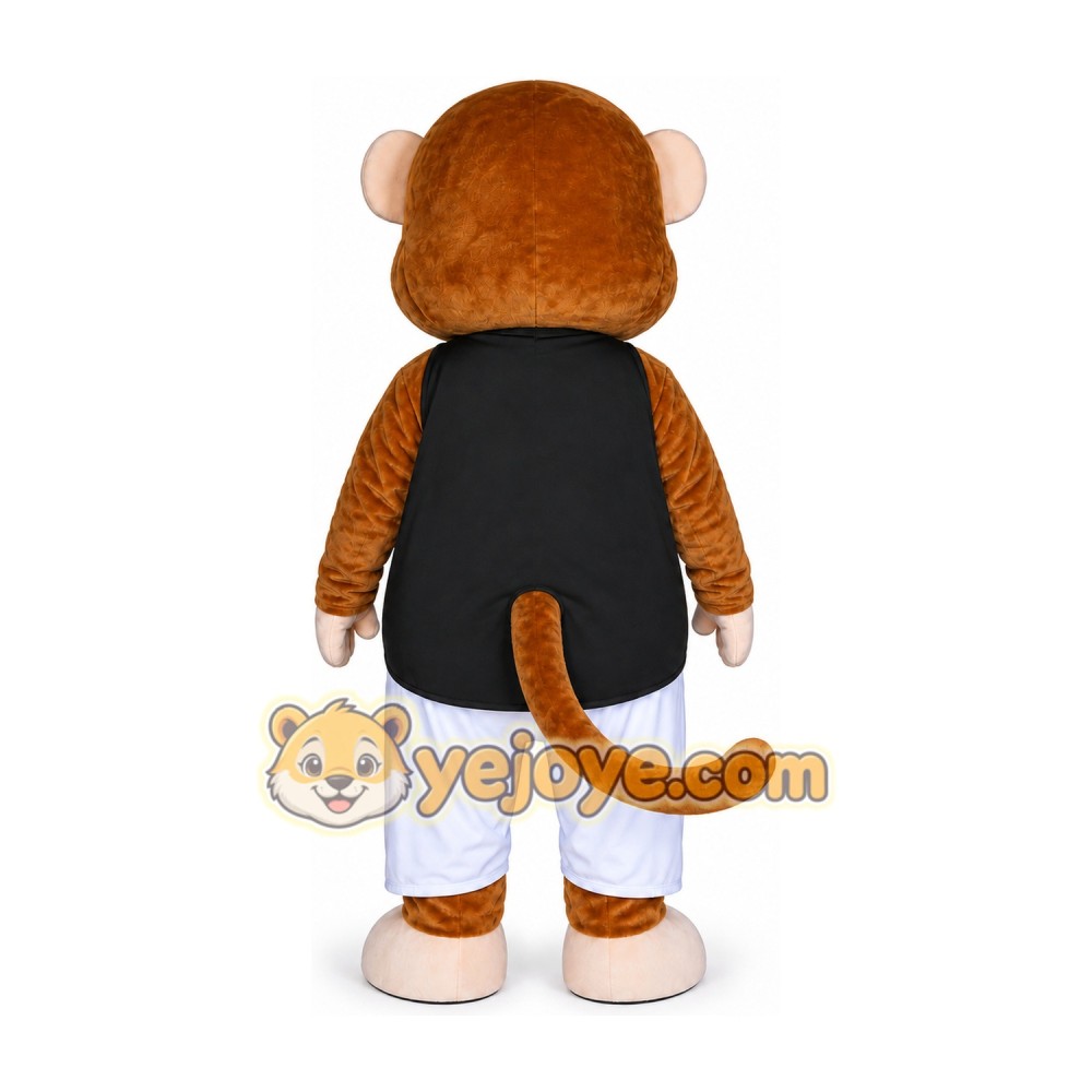 Monkey Mascot Costume for Adults Custom Logo Party Character Suit Monkey Mascot Costume for Adults Custom Logo Party Character Suit