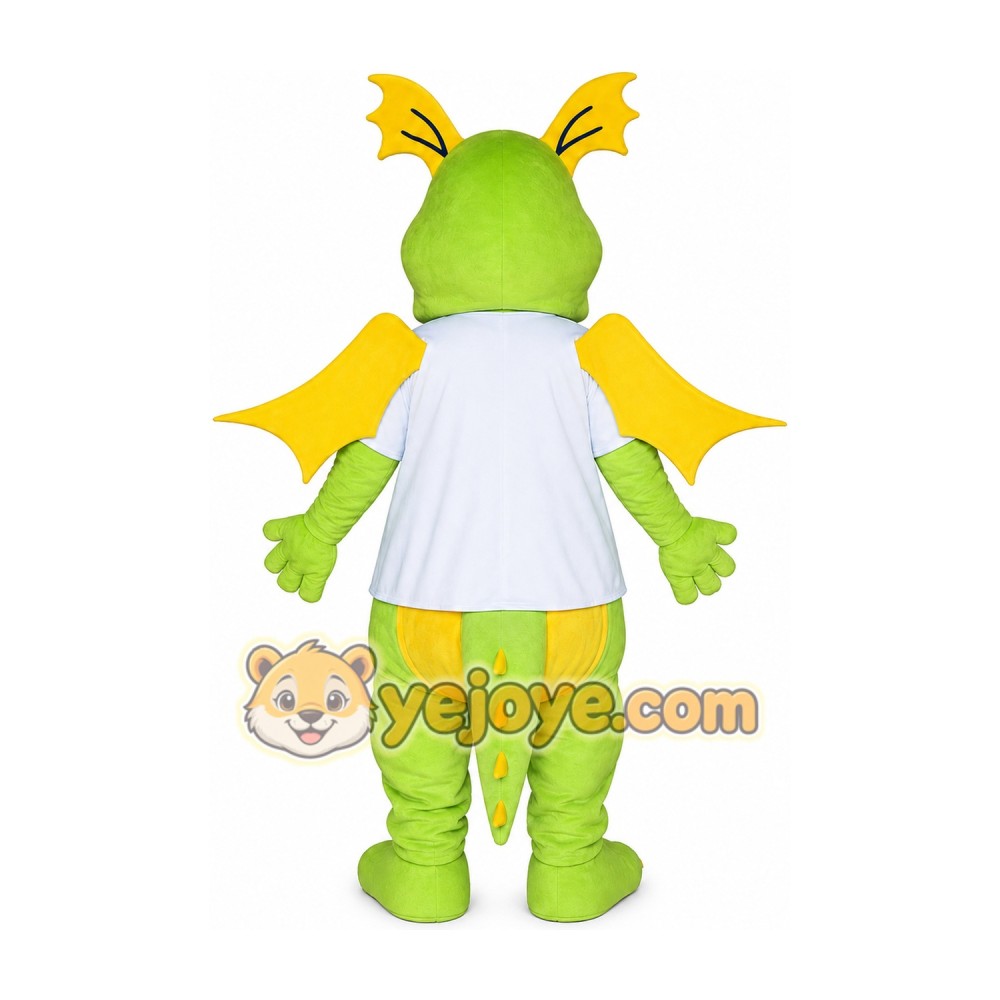 Dragon Mascot Costume for Adults Custom Logo Party Character Suit