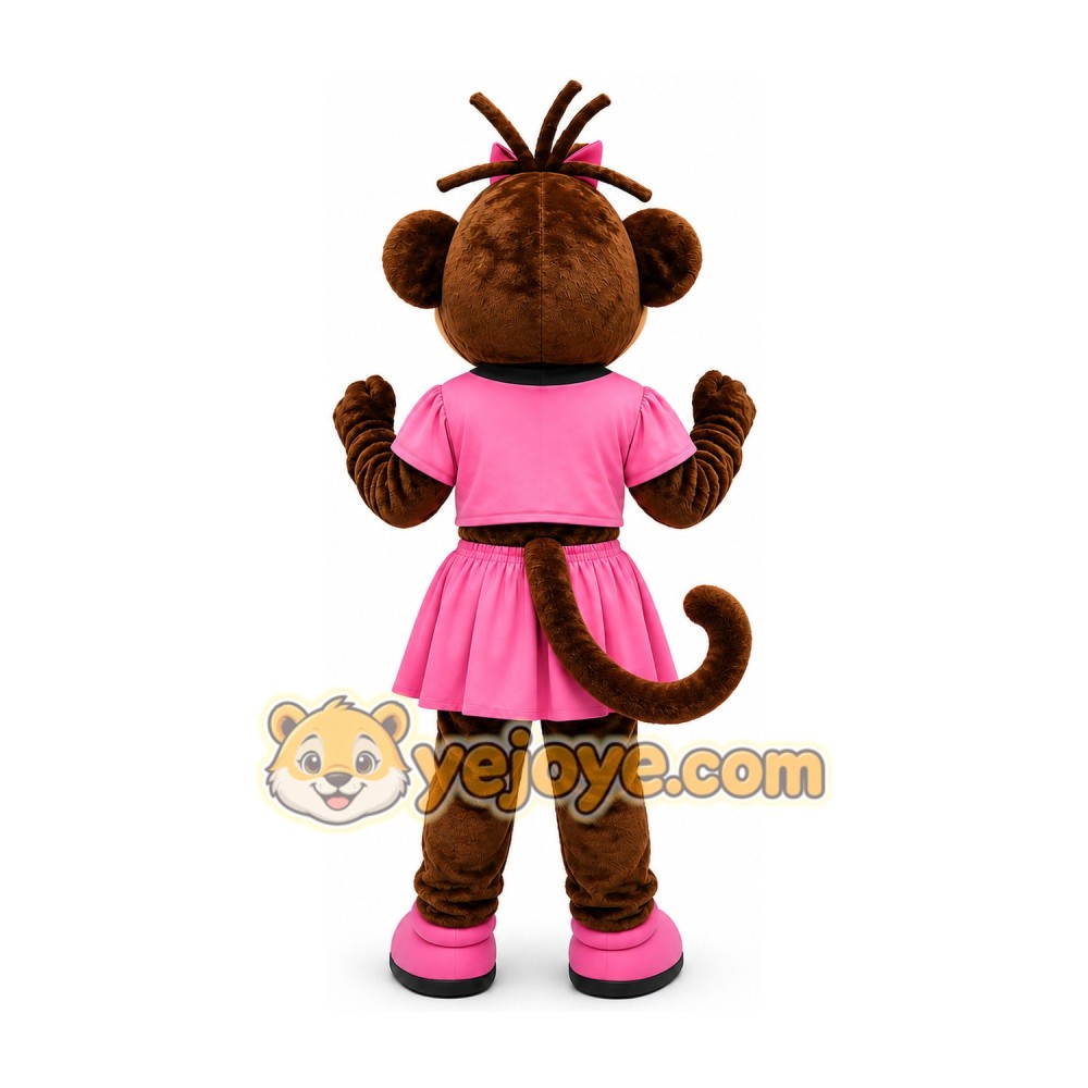 Monkey Mascot Costume for Adults Custom Logo Party Character Suit Monkey Mascot Costume for Adults Custom Logo Party Character Suit