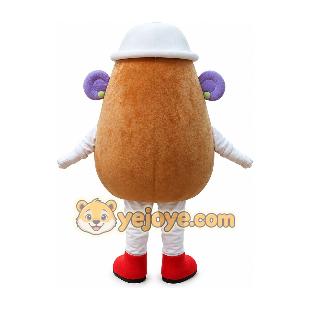 Potato Mascot Costume for Adults Custom Logo Party Character Suit Potato Mascot Costume for Adults Custom Logo Party Character Suit