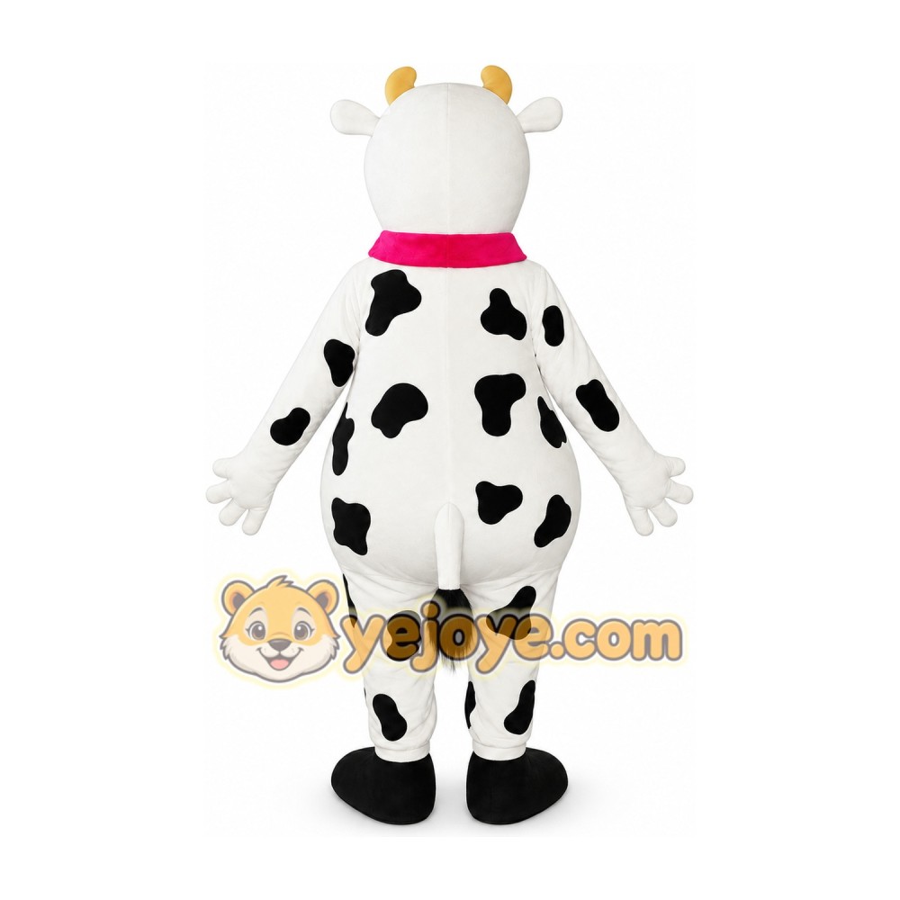 Cow Mascot Costume for Adults Custom Logo Party Character Suit