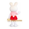 Rabbit Mascot Costume for Adults Custom Logo Party Character Suit Rabbit Mascot Costume for Adults Custom Logo Party Character Suit