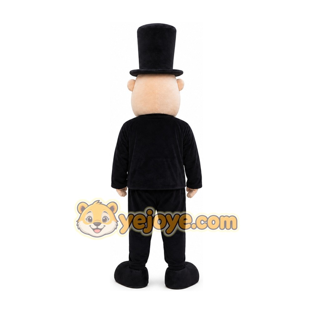 Magician Mascot Costume for Adults Custom Logo Party Character Suit