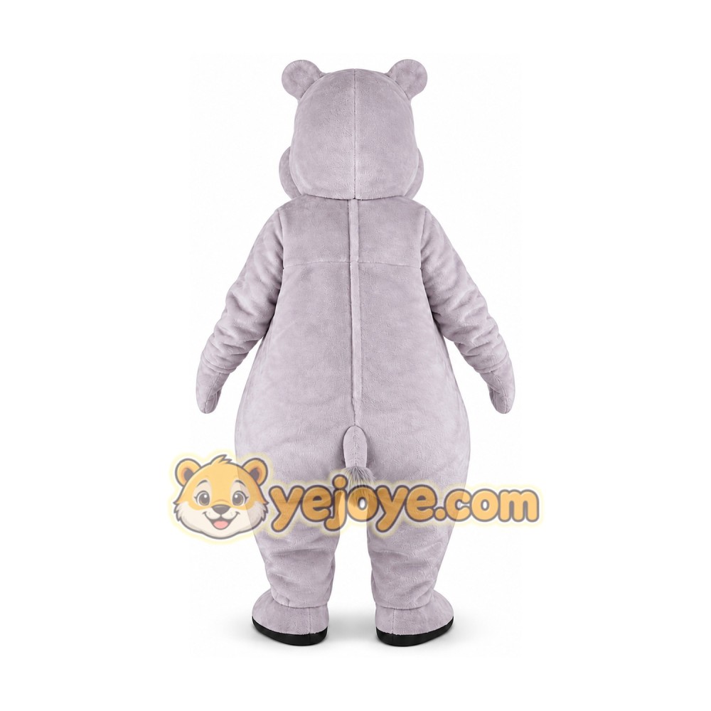 Hippo Mascot Costume for Adults Custom Logo Party Character Suit