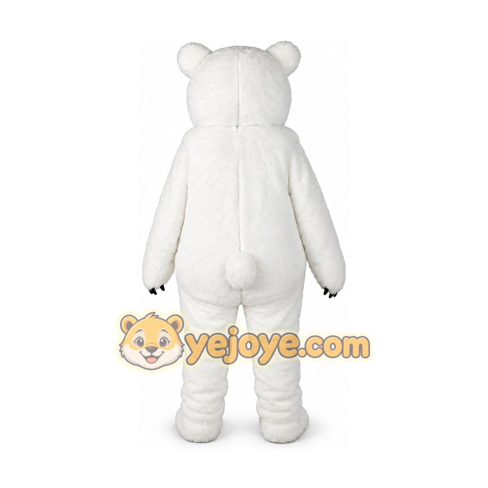 Bear Mascot Costume for Adults Custom Logo Party Character Suit