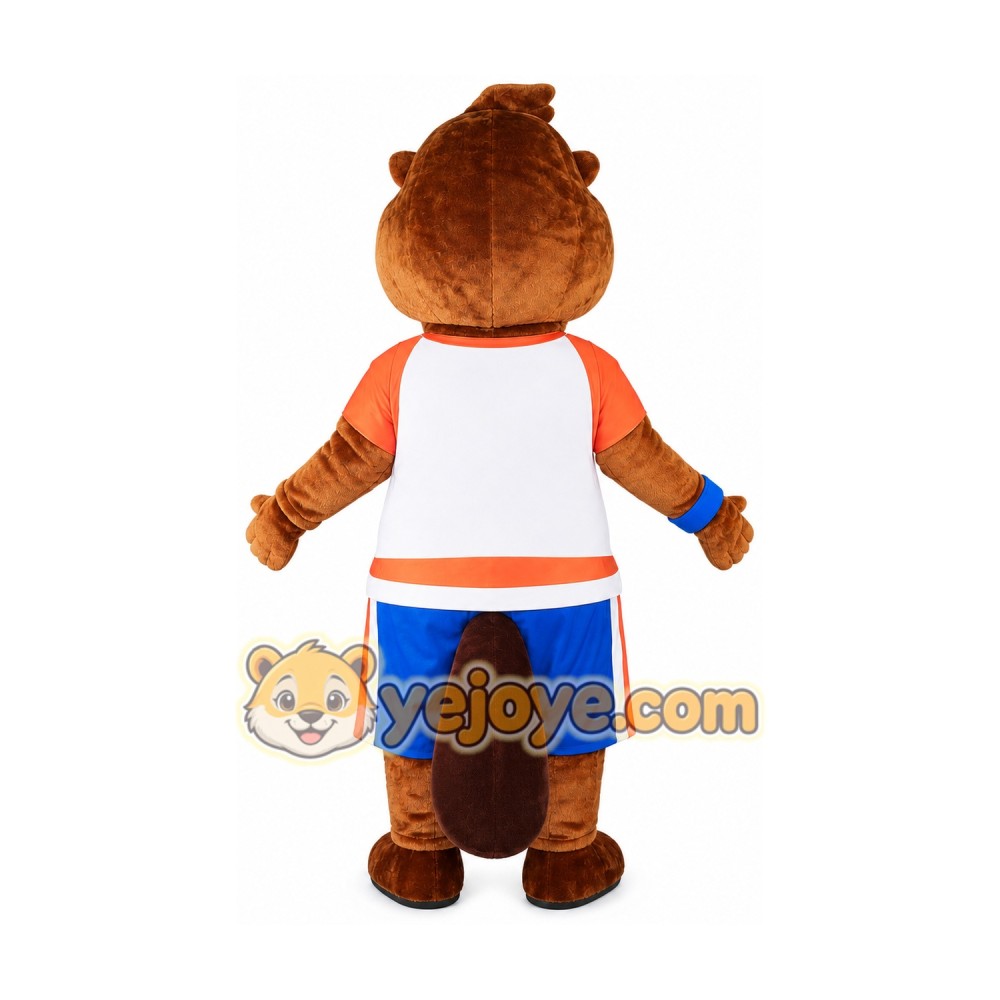 Beaver Mascot Costume for Adults Custom Logo Party Character Suit