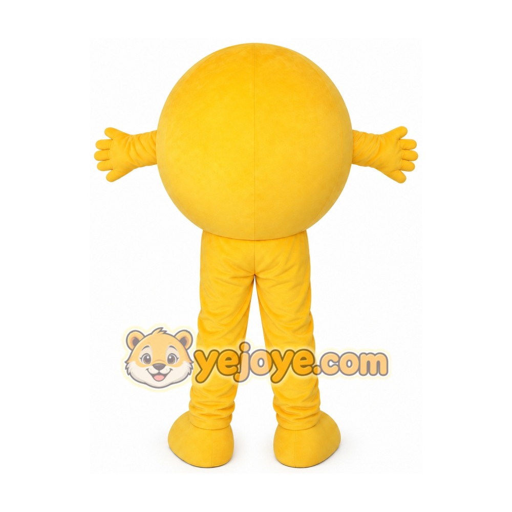 Smiley Face Mascot Costume for Adults Custom Logo Party Character Suit Smiley Face Mascot Costume for Adults Custom Logo Party Character Suit
