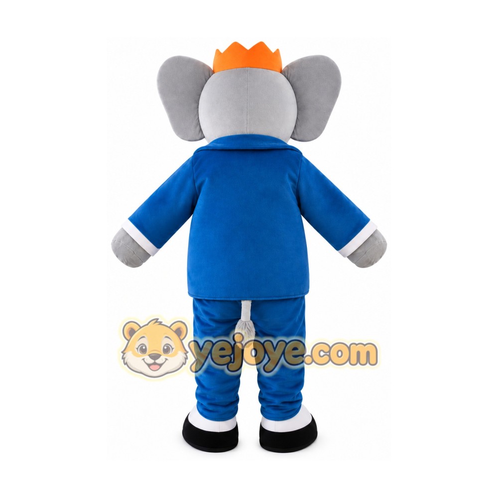 Elephant Mascot Costume for Adults Custom Logo Party Character Suit Elephant Mascot Costume for Adults Custom Logo Party Character Suit