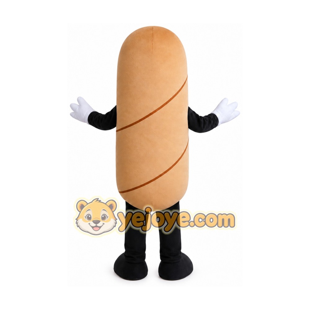 Bread Mascot Costume for Adults Custom Logo Party Character Suit Bread Mascot Costume for Adults Custom Logo Party Character Suit