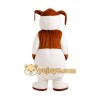 Snowman Mascot Costume for Adults Custom Logo Party Character Suit