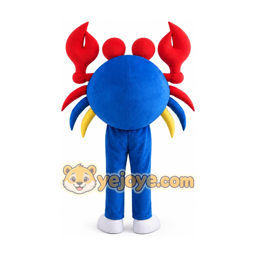 Crab Mascot Costume for Adults Custom Logo Party Character Suit Crab Mascot Costume for Adults Custom Logo Party Character Suit