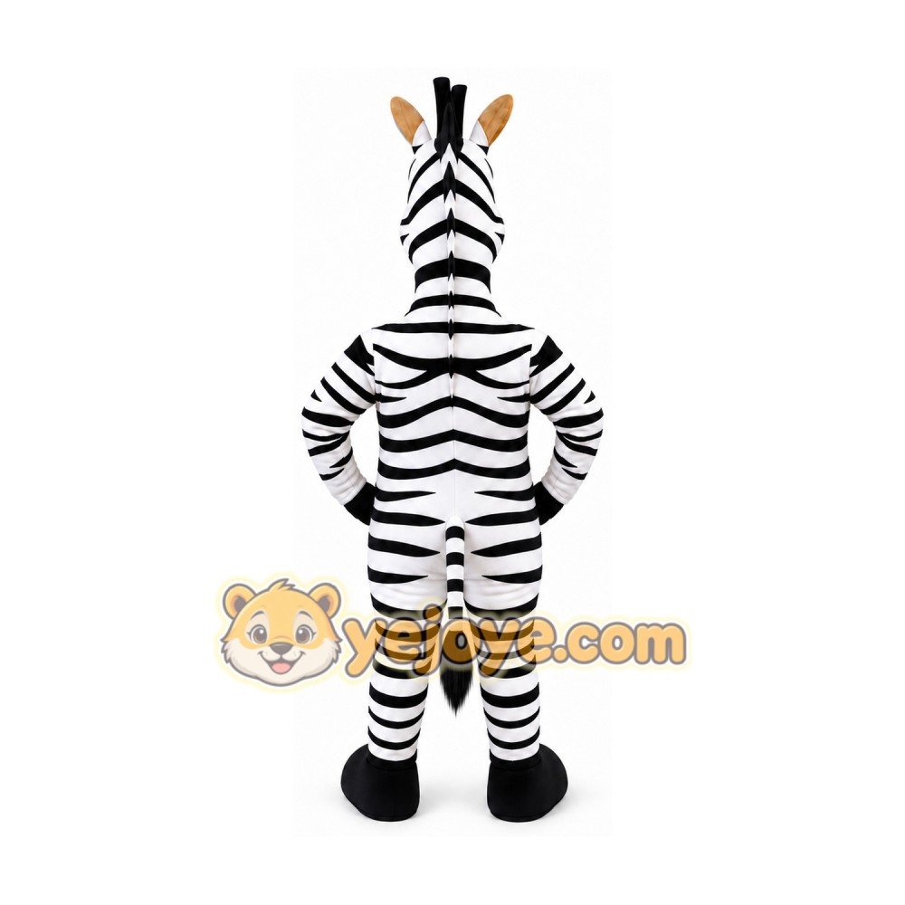 Zebra Mascot Costume for Adults Custom Logo Party Character Suit Zebra Mascot Costume for Adults Custom Logo Party Character Suit