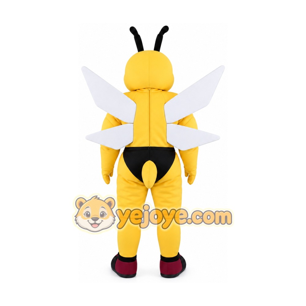 Bee Mascot Costume for Adults Custom Logo Party Character Suit Bee Mascot Costume for Adults Custom Logo Party Character Suit