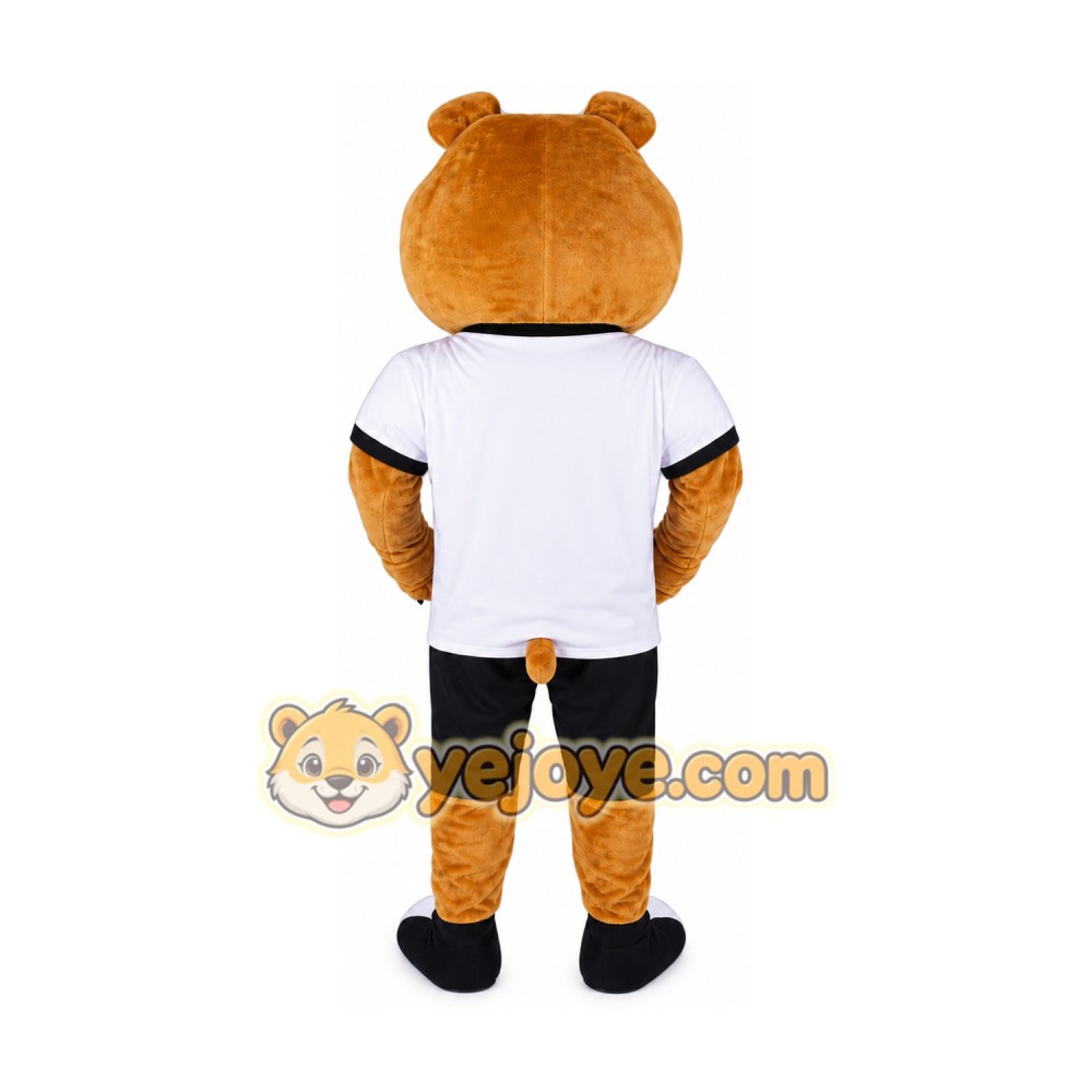 Bulldog Mascot Costume for Adults Custom Logo Party Character Suit