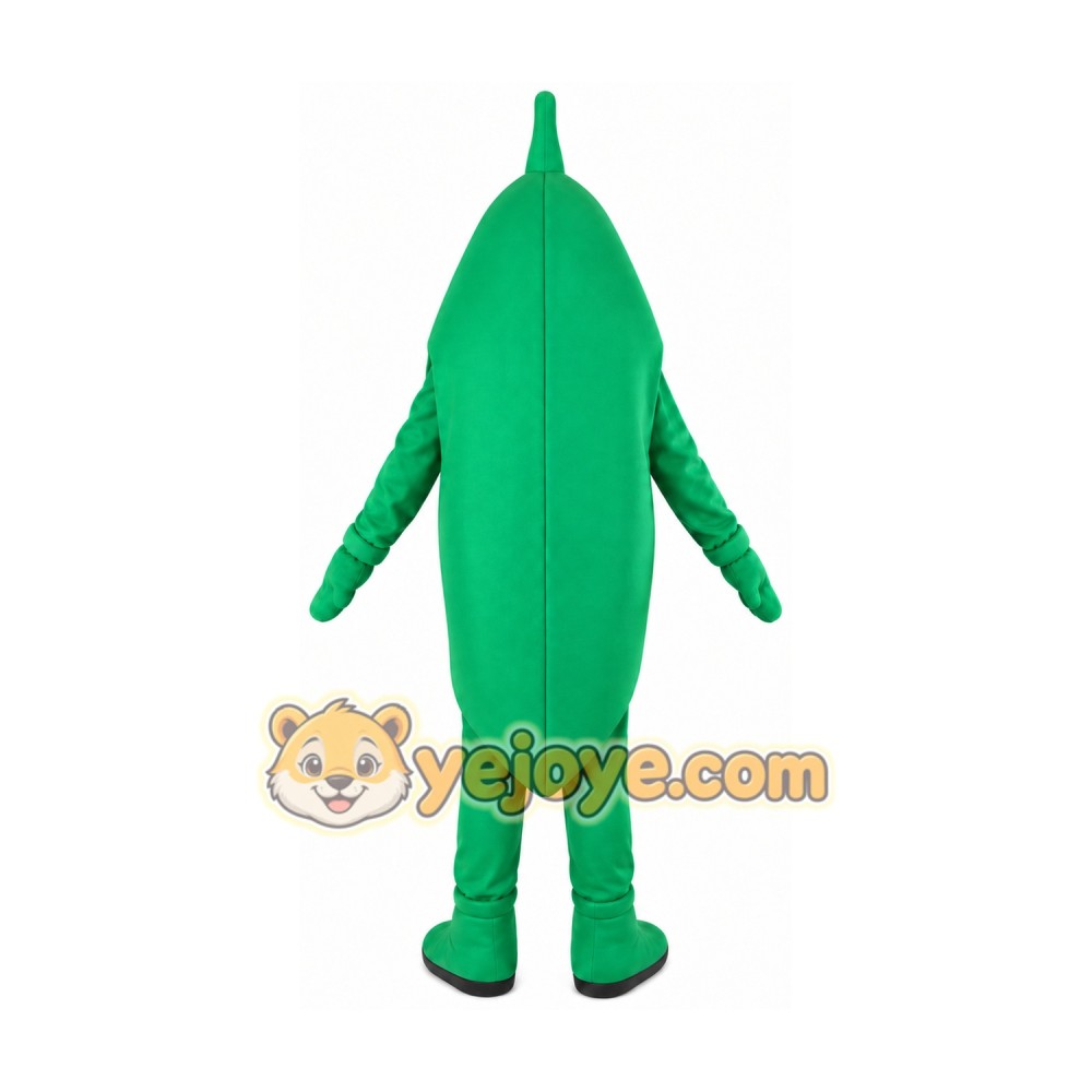 Pea Mascot Costume for Adults Custom Logo Party Character Suit Pea Mascot Costume for Adults Custom Logo Party Character Suit