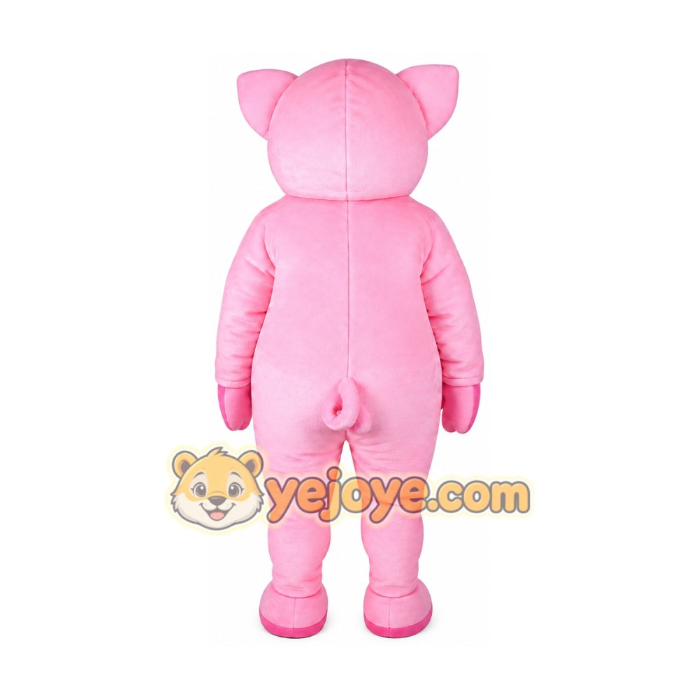 Pig Mascot Costume for Adults Custom Logo Party Character Suit