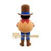 Strongman Mascot Costume for Adults Custom Logo Party Character Suit