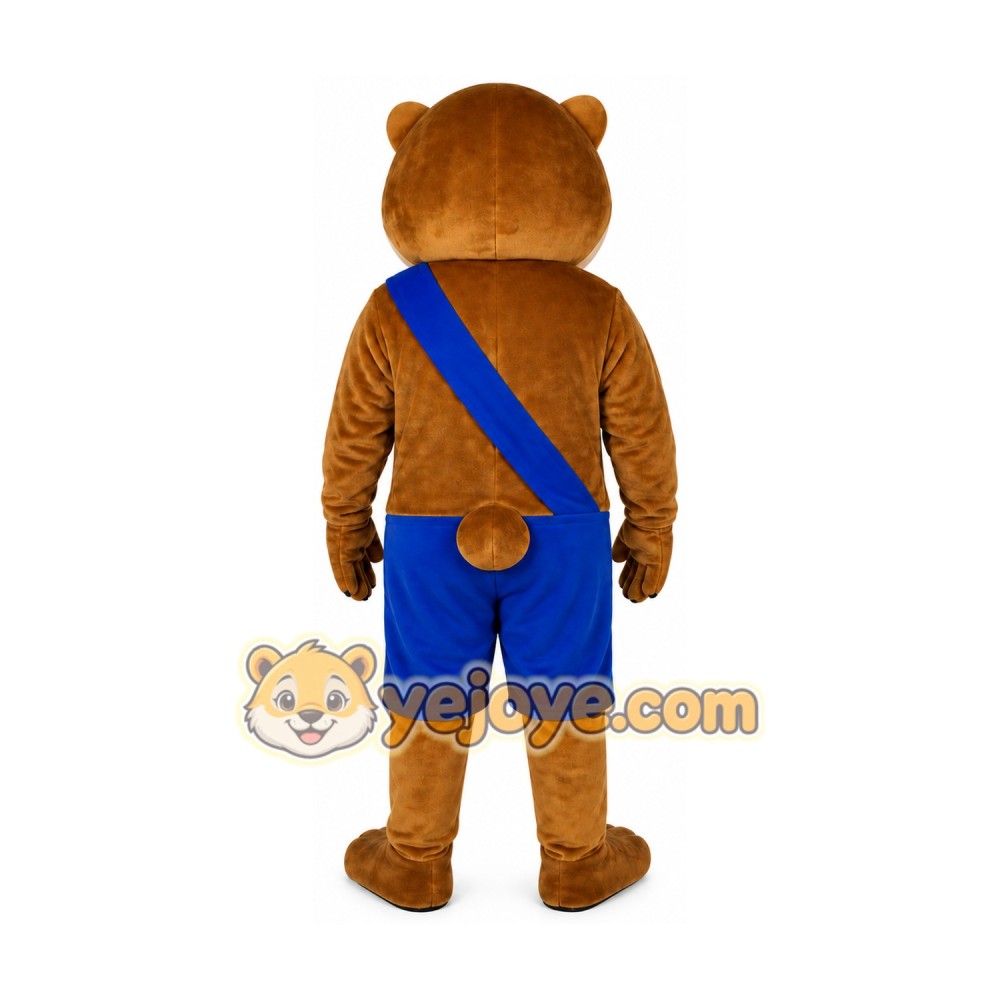 Beaver Mascot Costume for Adults Custom Logo Party Character Suit