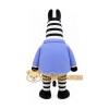 Zebra Mascot Costume for Adults Custom Logo Party Character Suit
